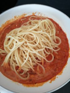 Spaghetti portionsweise zubereiten